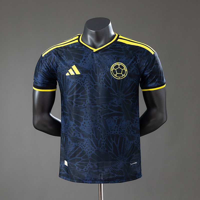 Colombia Colombia 2026 World Cup Special Edition - Black Player Jersey S-2XL