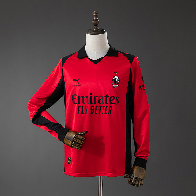 Milan AC Milan x Slam Jam 25/26 Fourth Long Sleeve Jersey S-4XL