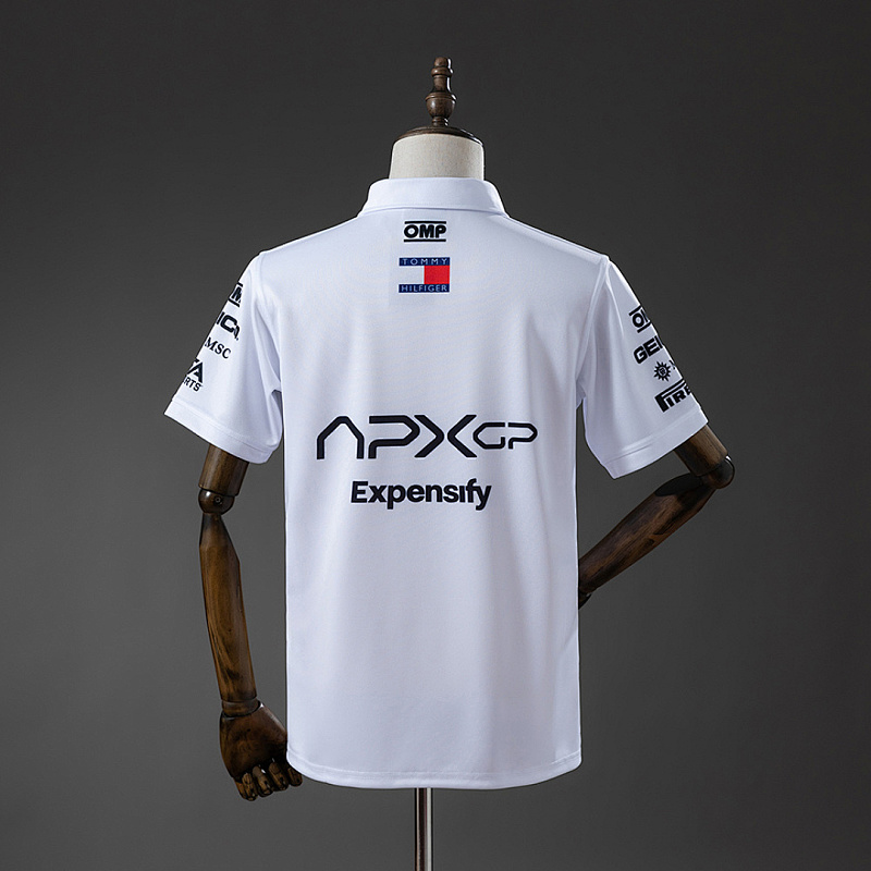 F1 Mercedes-Benz F1 Mercedes-Benz APXGP Movie Edition POLO White S-5XL 2