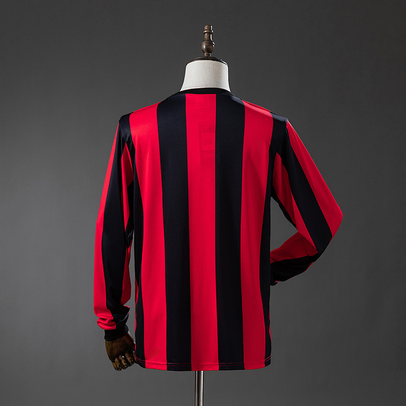 Nice OGC Nice 77/78 Home Long-Sleeve Retro Jersey S-XXL 2