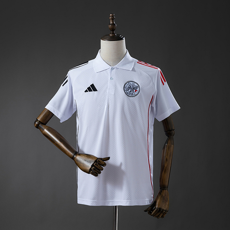 Ajax Ajax 25/26 POLO - White S-XXL