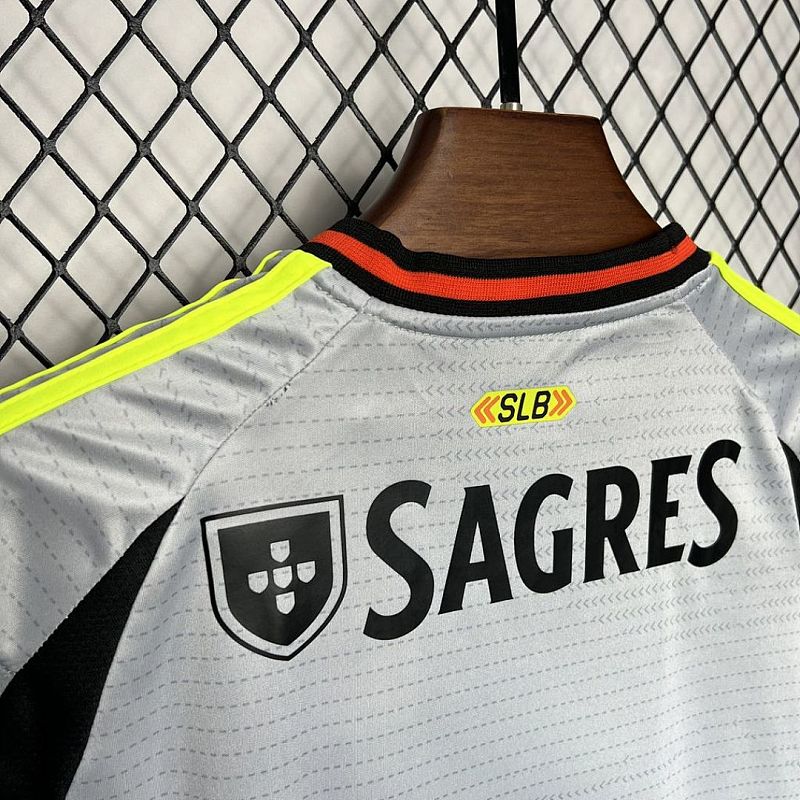 Benfica Benfica 2024/25 Third Away Kids Kit 5