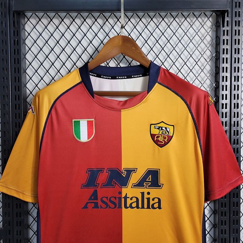 Rome 2001-2002 Retro Rome 2001-2002 Home Size S-XXL 5