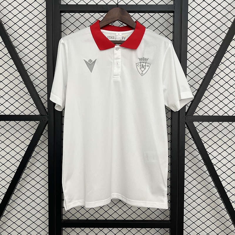 Polo Osasuna 25/26 Polo Osasuna White S-XXL