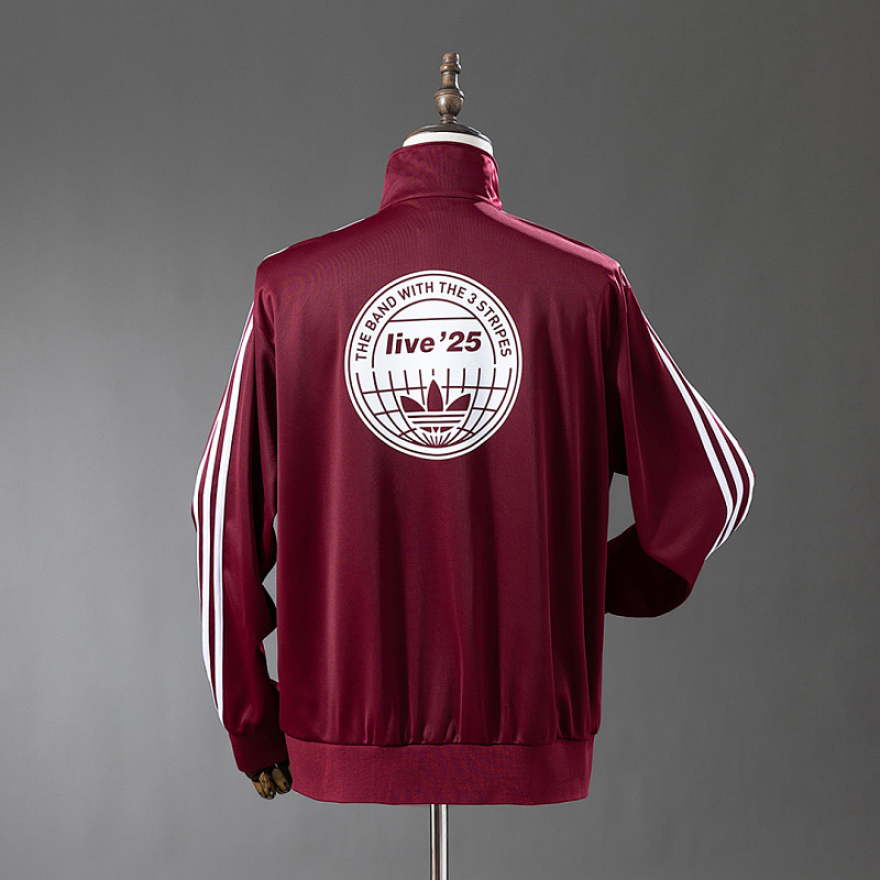Oasis Flamingo Oasis Flamingo Track Jacket - Burgundy S-XXL 2