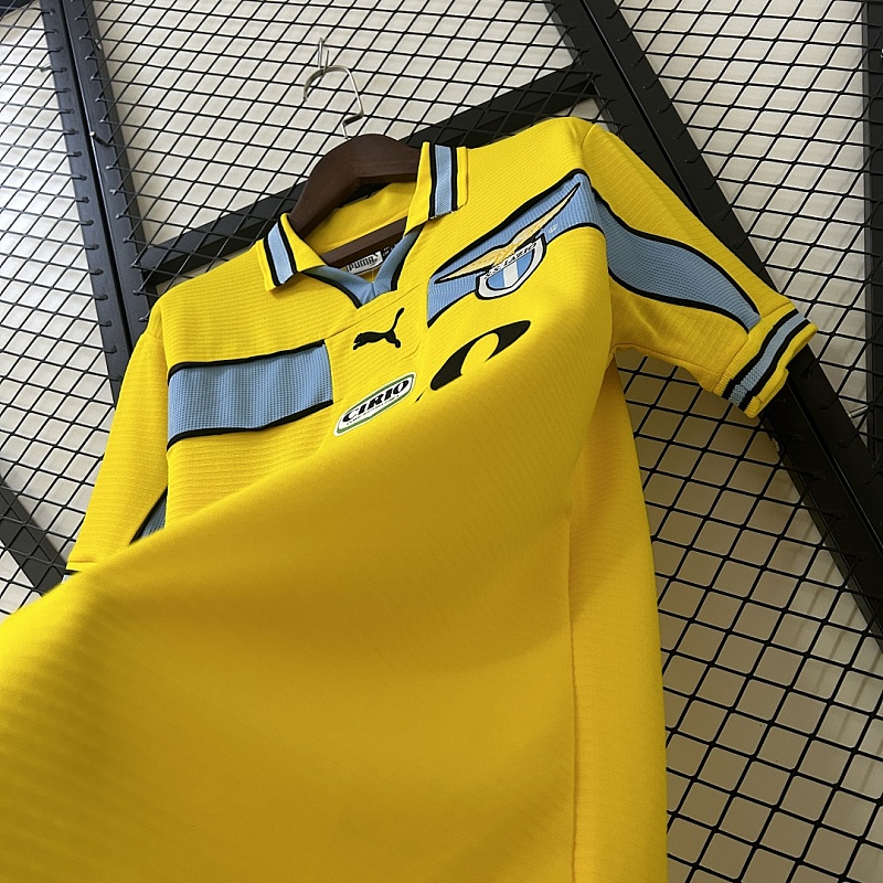Lazio Retro shirt Lazio 98/99 yellow S-XXL 7