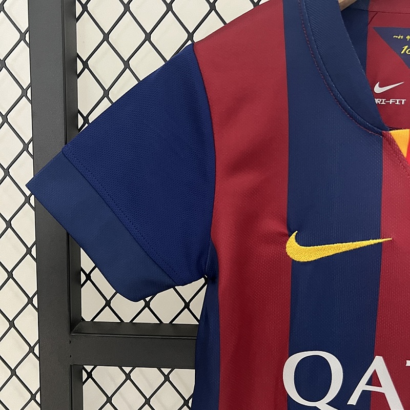 Barcelona kids Barcelona 14/15 home size: 16-28 6