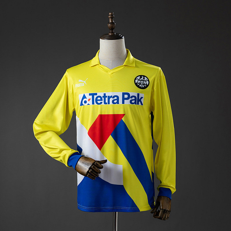 Eintracht Frankfurt Frankfurt 93/96 Away Long-Sleeve Retro Jersey S-XXL
