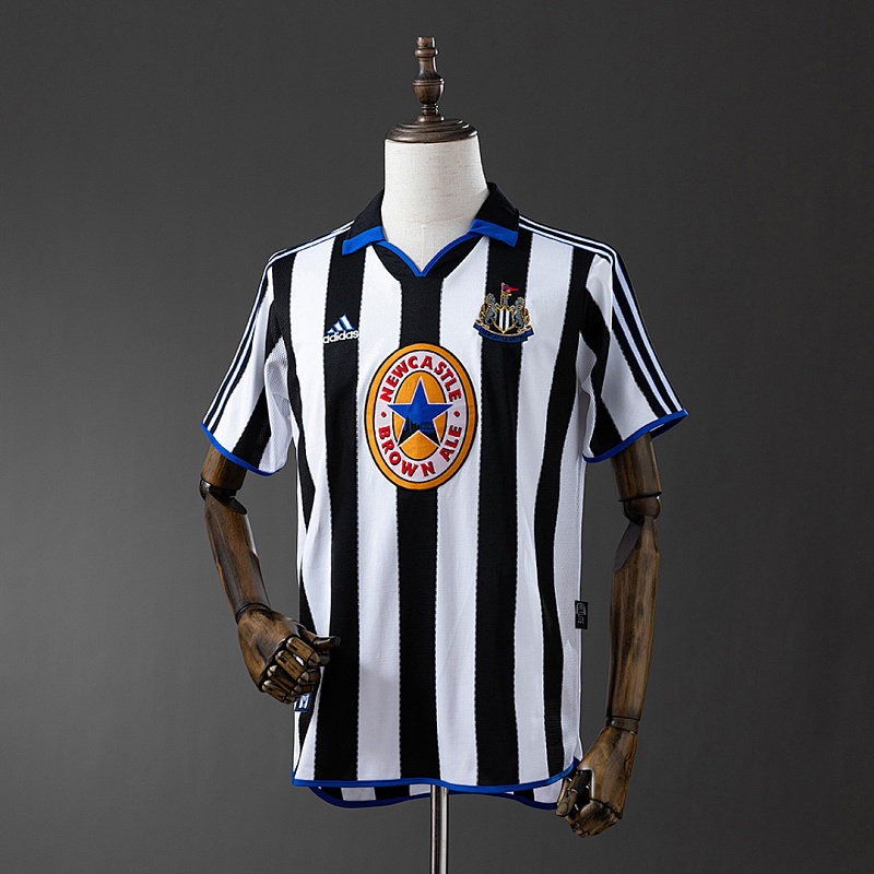Newcastle Newcastle United 1999/00 Home Retro Shirt S-XXL