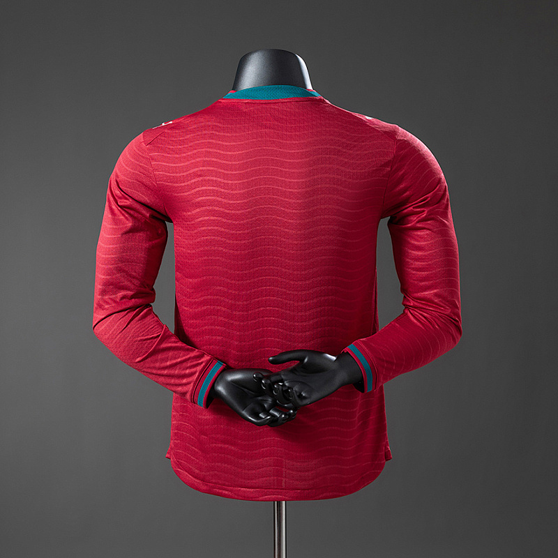 Portogallo Portugal 2026 Home Player Long-Sleeve Jersey S-4XL 2