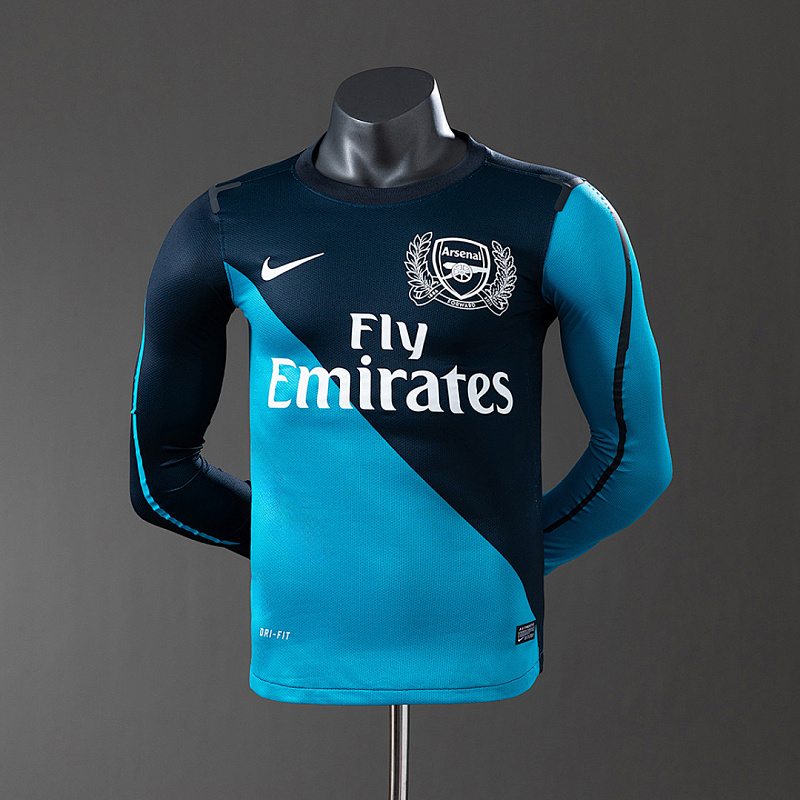 Arsenal Arsenal 11/12 Away Long Sleeve Player Retro Jersey S-3XL