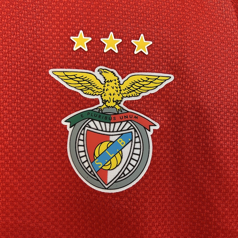 Benfica 25/26 Kids Benfica Home Size: 16-28 9