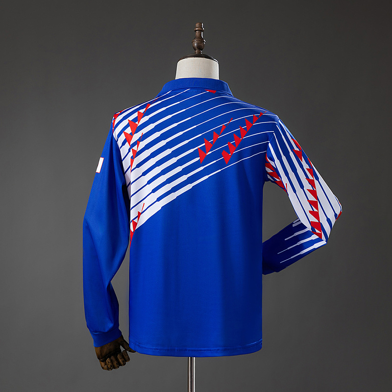 Giappone Japan 1993 Home Retro Long Sleeved Jersey S-XXL 2
