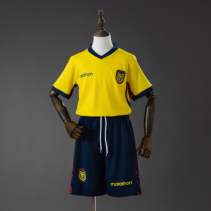 Ecuador 2026 Ecuador 2026 Home Kids Kit Jersey SIZE 16-28