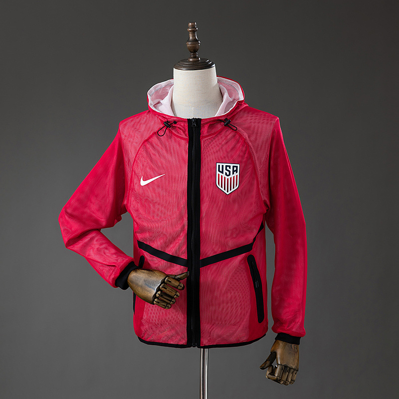 USA 2026 USA 2026 Men's Football Anthem Jacket - Red S-XXL