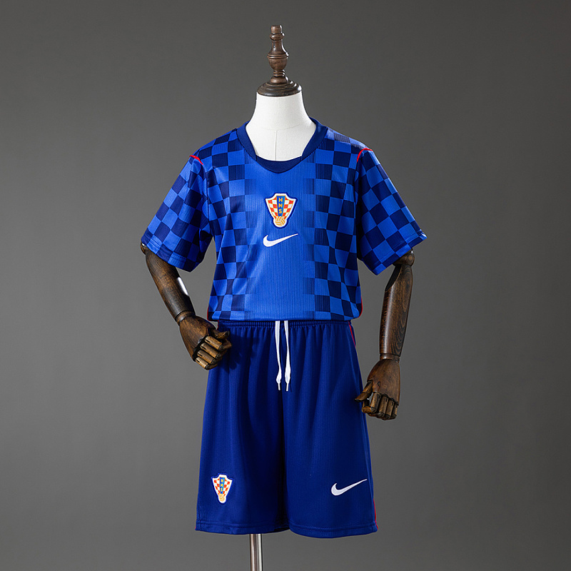 Croazia Croatia 2026 Away Kids Kit Jersey SIZE 16-28