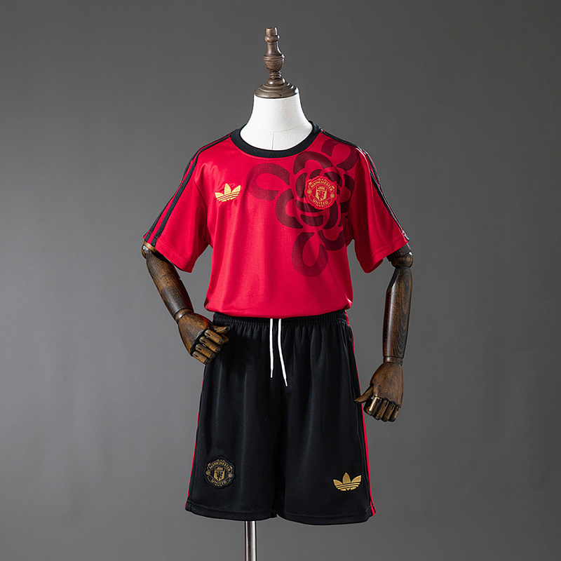 M-U Cultural M-U 25/26 Cultural Story - Red Kids Kit Jersey SIZE 16-28