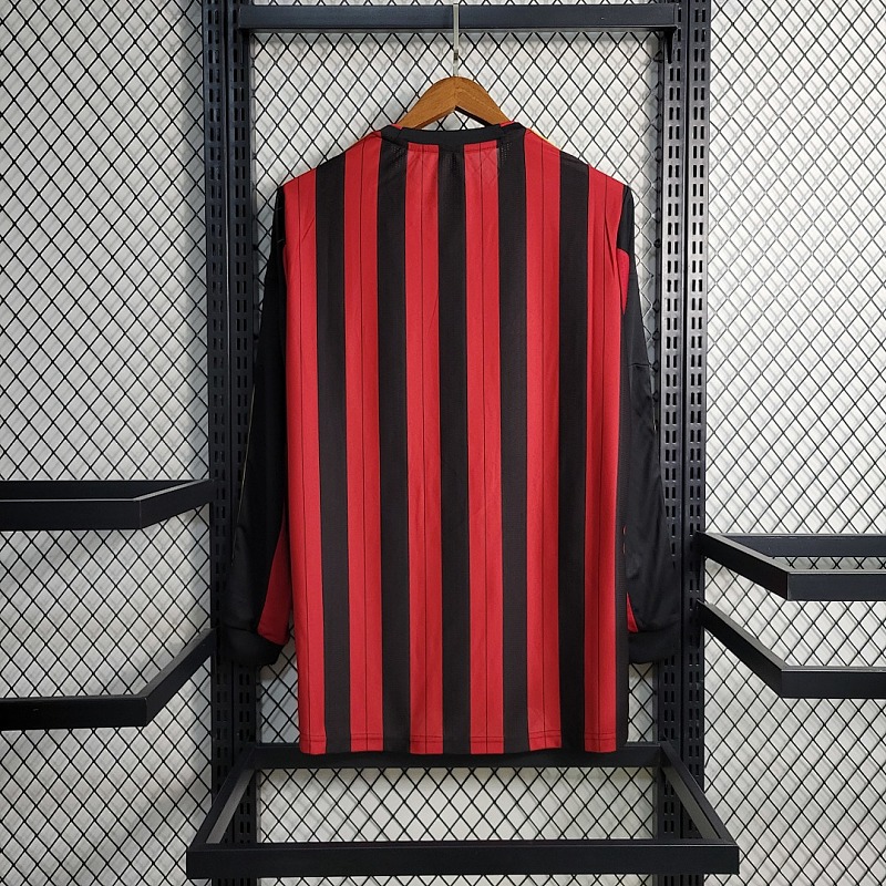 Milan Retro Long Sleeve 2013-14 AC Milan Retro Size S-XXL 2