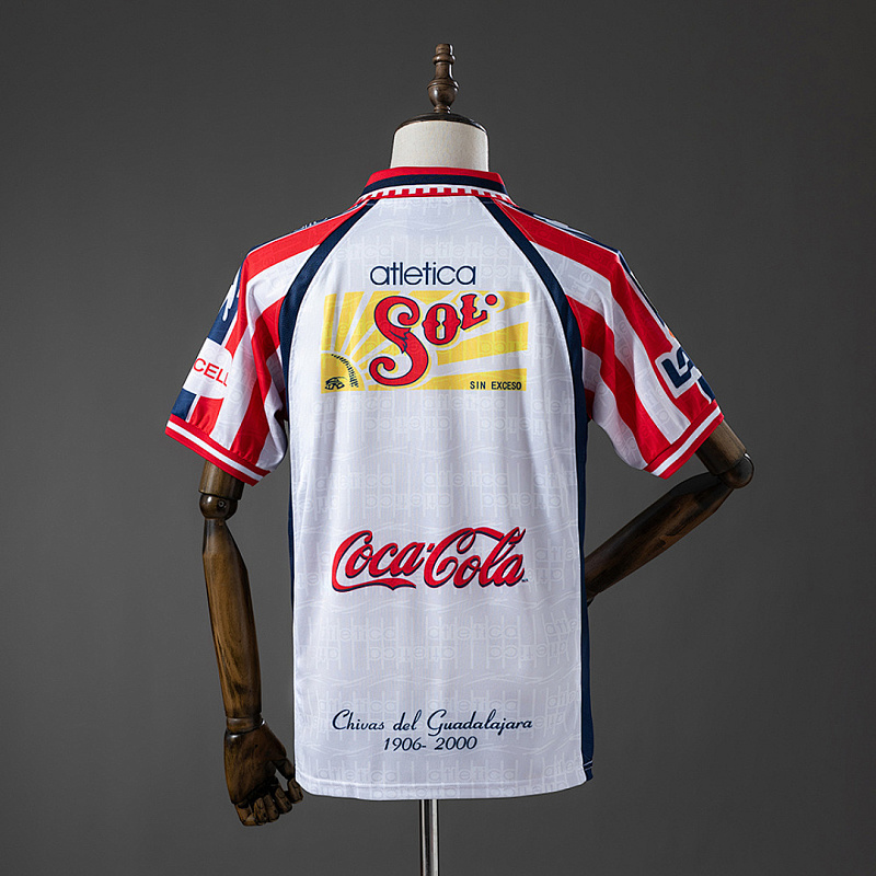 Chivas de Chivas de Guadalajara 99/00 Away Retro Jersey S-XXL 2