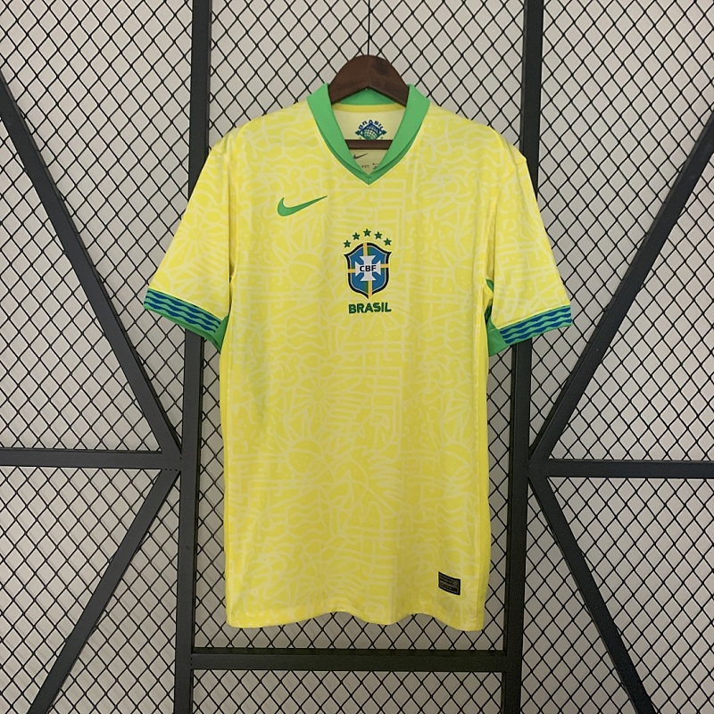 Brasile Brazil Home S-4XL