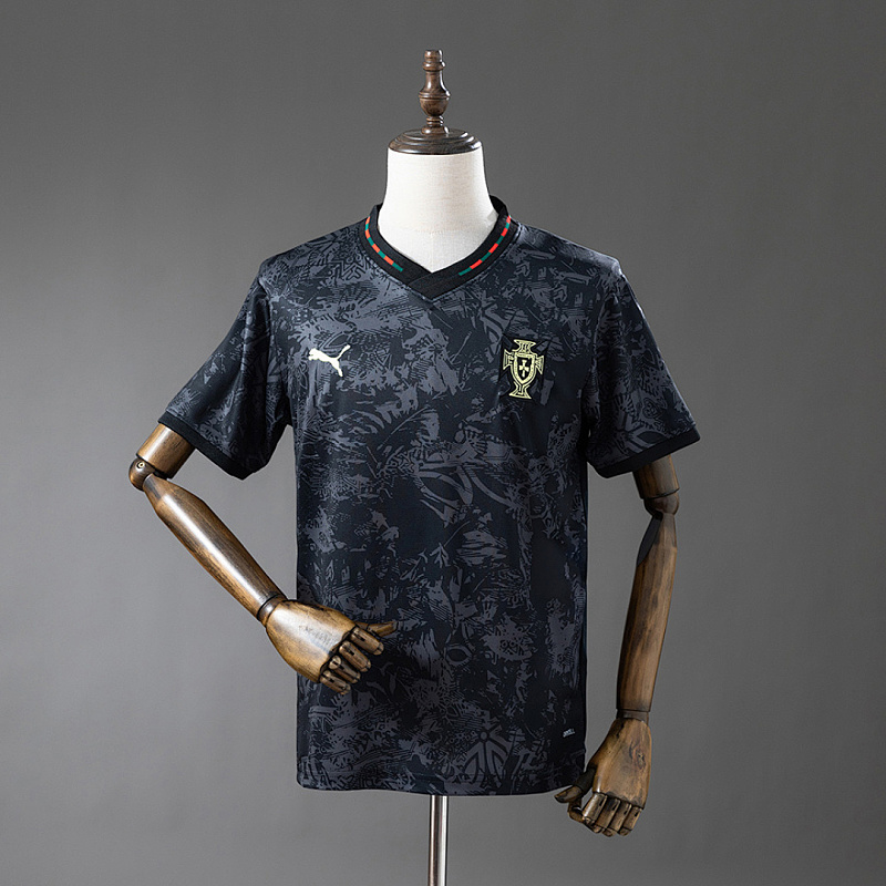 Portogallo Portugal 2026 Commemorative Edition - Black Jersey S-XXL