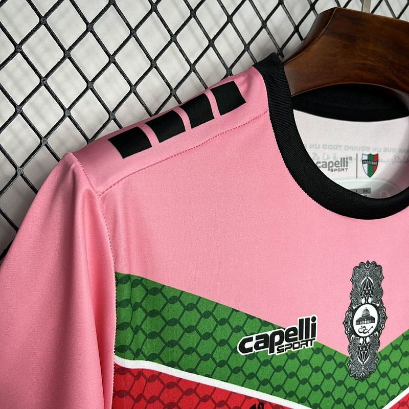 CD Palestino CD Palestino 2024/25 Pink Graffiti Jersey S-XXXXL 4