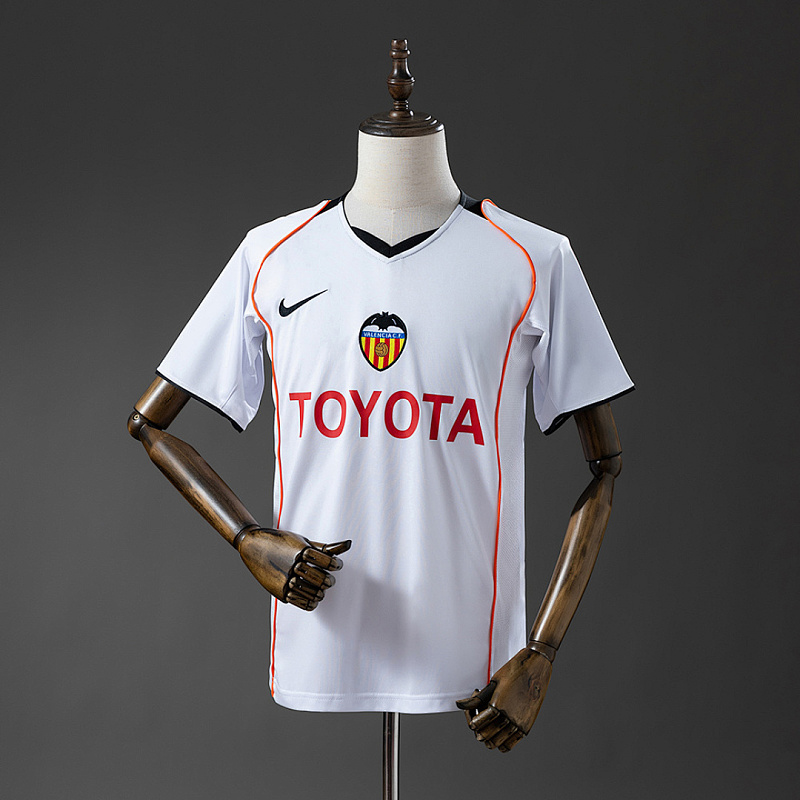 Valencia Valencia 04/05 Home Retro Jersey S-XXL