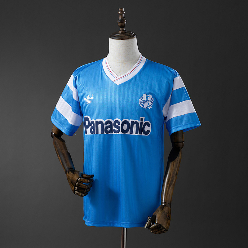 Marseille Olympique de Marseille 1990 Away Retro Jersey S-XXL