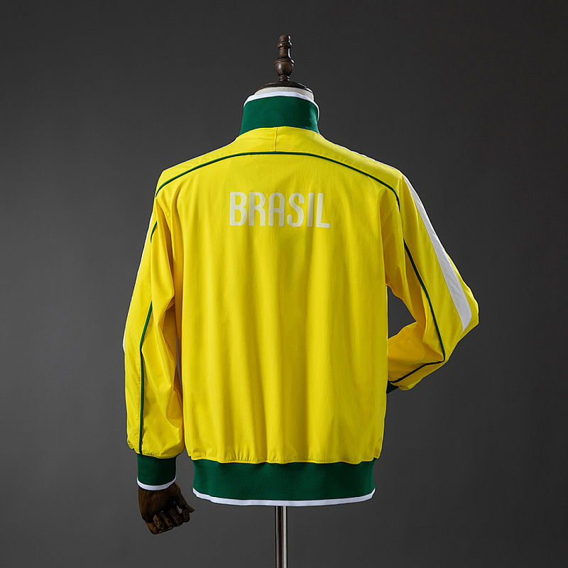 Brasile Brazil 10/11 Windbreaker - Yellow S-XXL 2