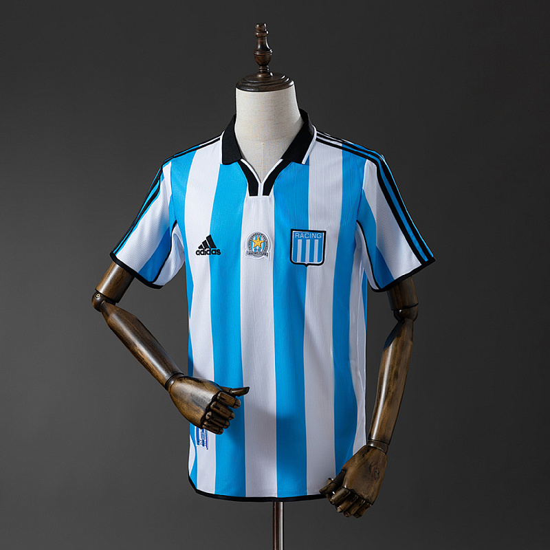 Racing Racing Club de Avellaneda 00/01 Home Retro Jersey S-XXL
