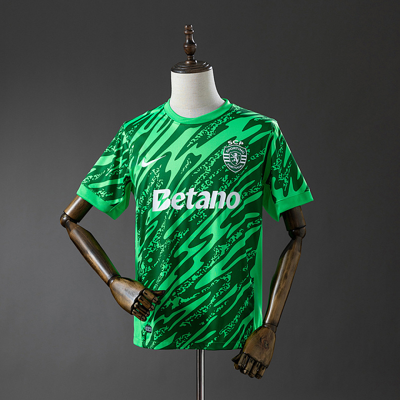 Sporting CP Sporting Lisbon 25/26 Green Goalkeeper Jersey S-4XL