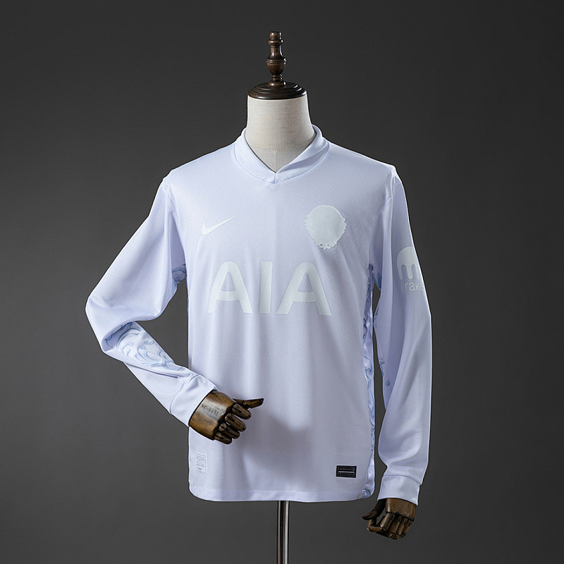 Tottenham Tottenham Hotspur 125th Anniversary Long-Sleeved White Jersey S-4XL