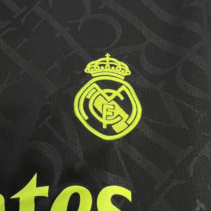 Real Madrid Real Madrid 2024/25 X BLACK AND NEON UNIQUE Jersey S-XXL 7