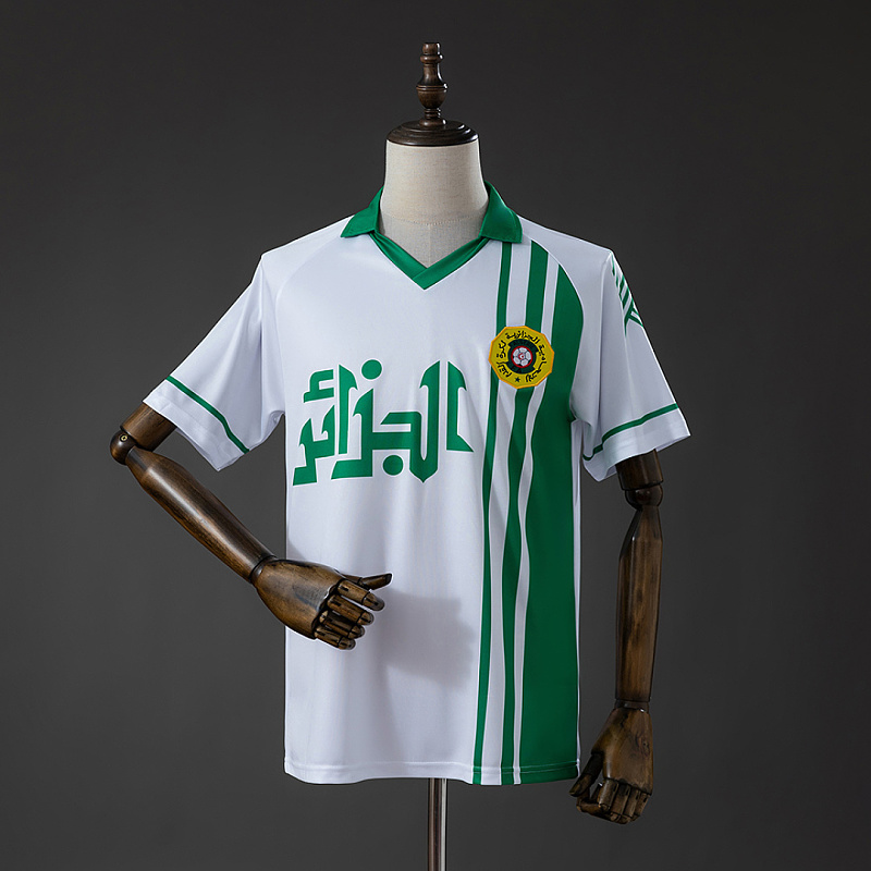 Algeria 1986 Algeria 1986 Home Retro Jersey S-XXL