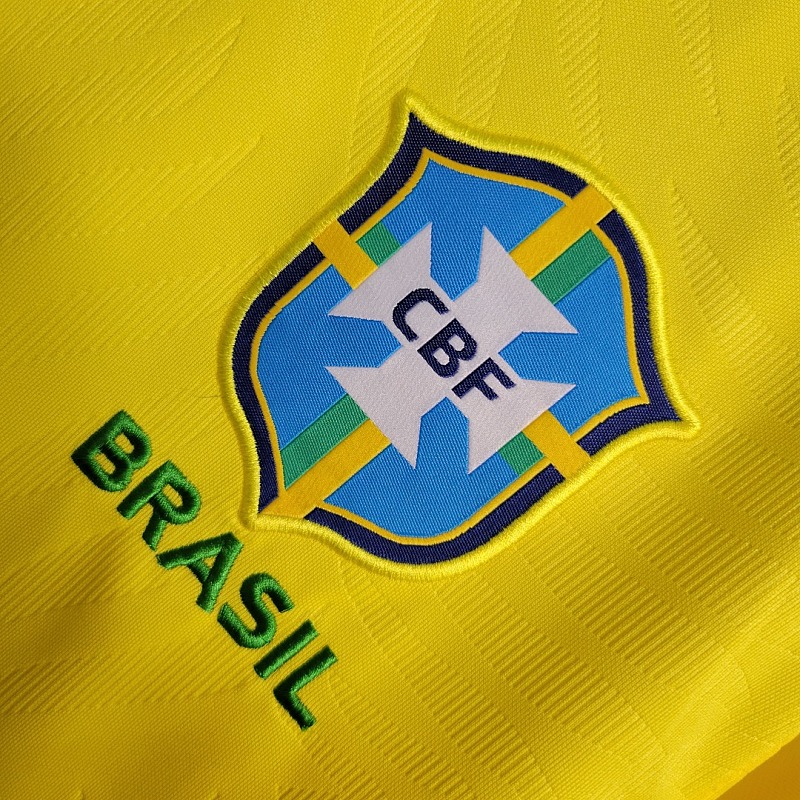 Brasile 23-24 Brazil Home Size S-4XL 7