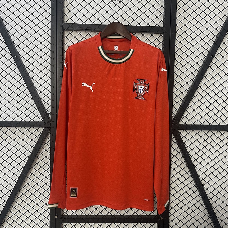 Portogallo Long sleeve Portugal Home S-XXL