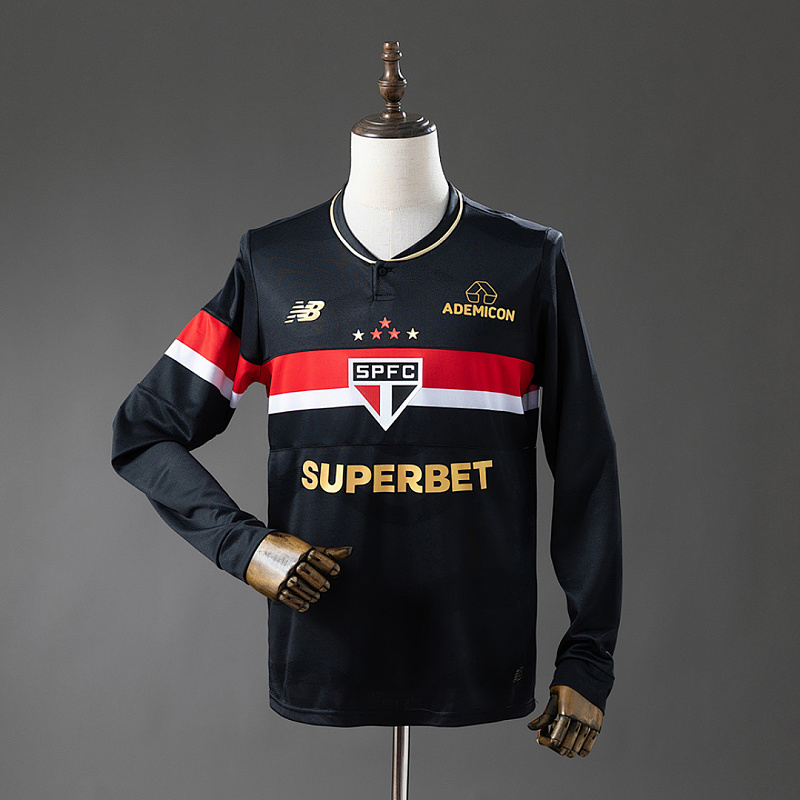 São Paulo Sao Paulo 25/26 Third Away Long-Sleeve Jersey S-4XL