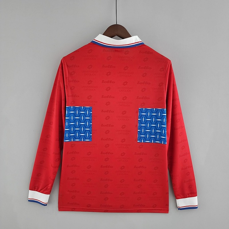 1996 Long Retro 1996 Long Sleeve Deportivo Universidad Católica Third away S-XXL 2