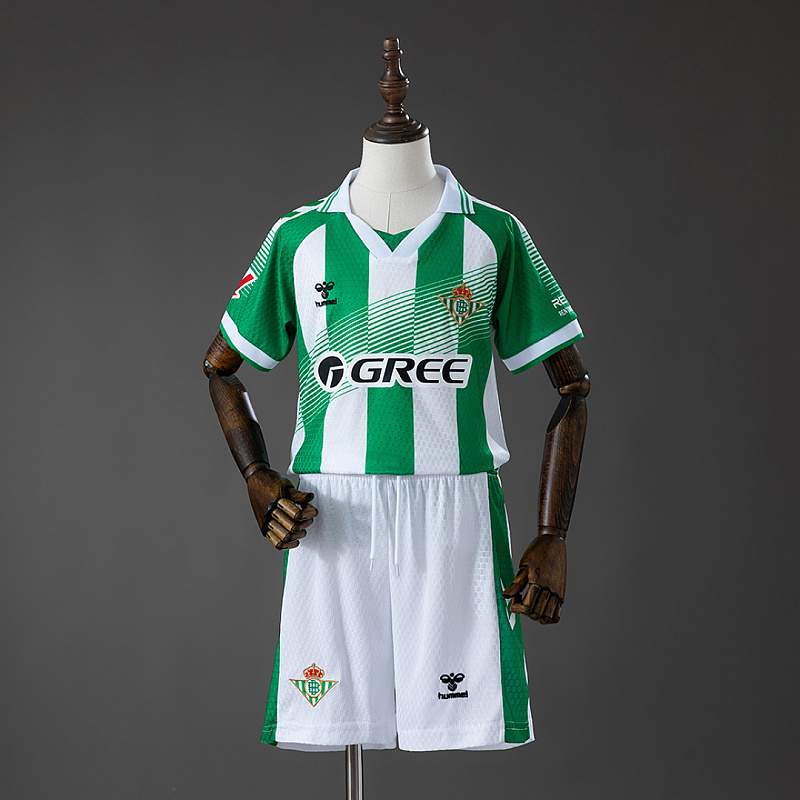 Real Betis Real Betis 26/27 Home Kids Kit Jersey Size 16-28