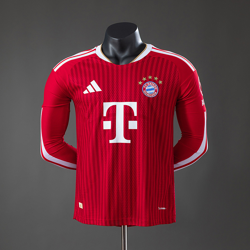 Bayern Munich Bayern Munich 26/27 Home Player Long Sleeved Jersey S-3XL