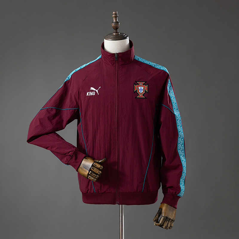Portugal2026 KING Portugal2026 KING Anthem Jacket Windbreaker S-XXL