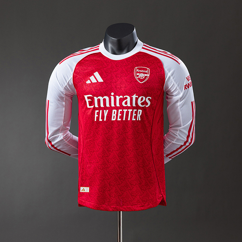 Arsenal Arsenal 25/26 Home Long Sleeve Player Jersey S-3XL