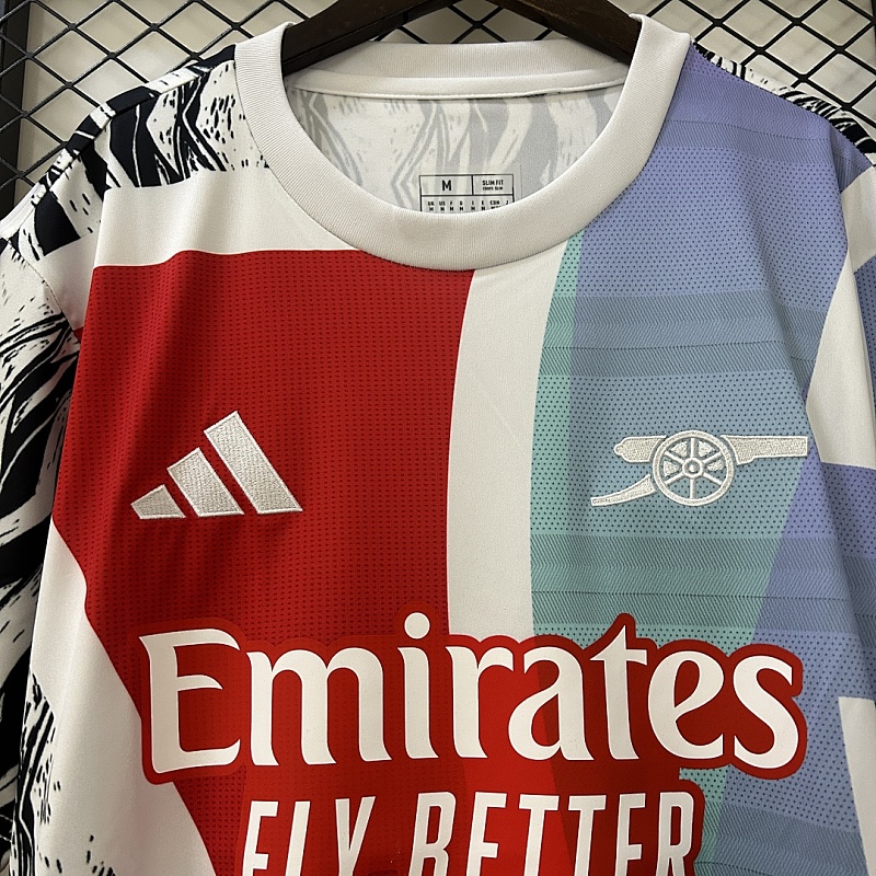 Arsenal 24/25 Arsenal adidas Pre Match Jersey S-4XL 4