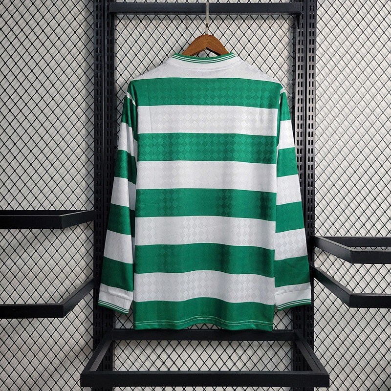 Version 1987 Retro Version 1987 88 Celtics Home Long Sleeve Size S-XXL 2