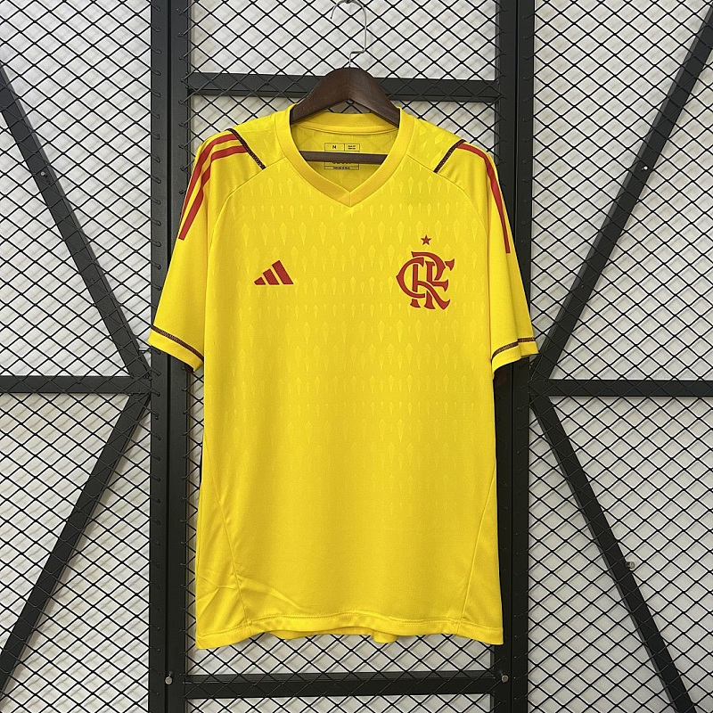 Flamengo 24/25 Flamengo Limited Edition Goalkeeper Yellow Jersey S-4XL