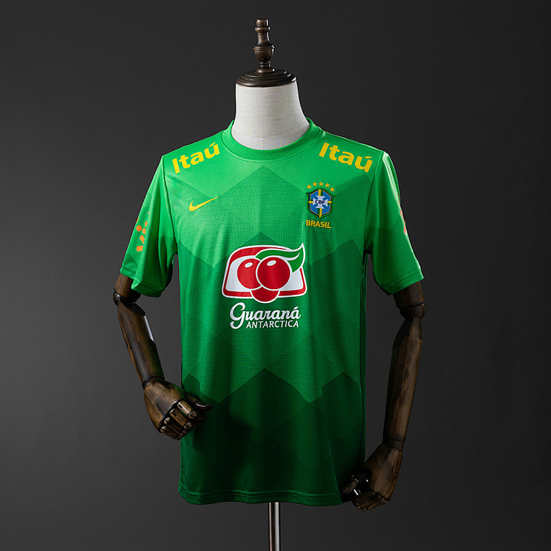 Brasile Brazil 2020 training suit green Retro Jersey S-XXL