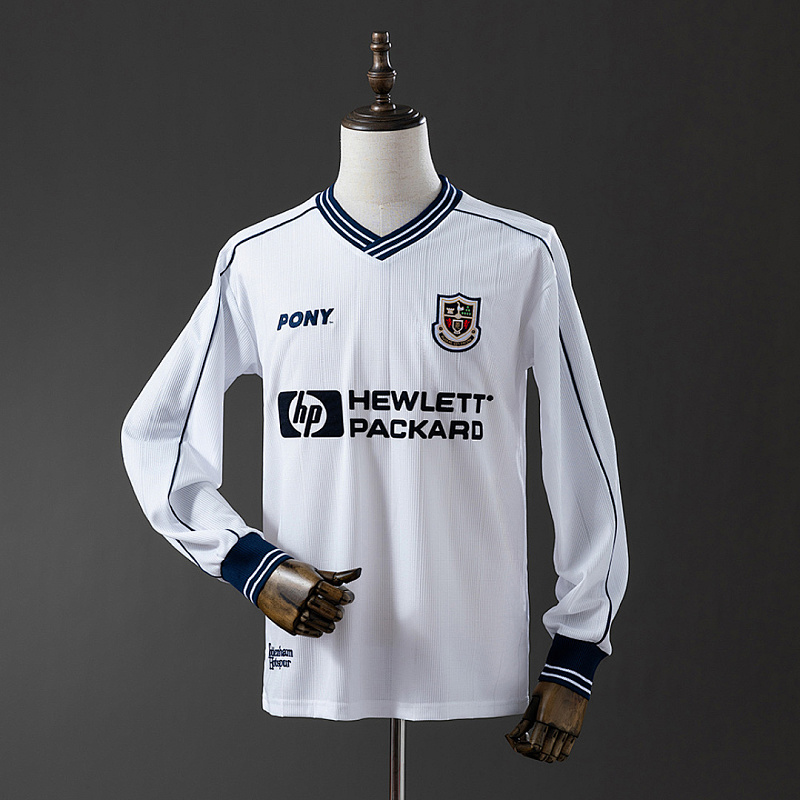 Tottenham Tottenham Hotspur 97/99 Home Long Sleeve Retro Jersey S-XXL