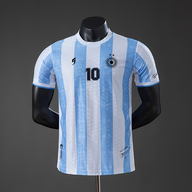 Argentina Argentina Maradona #10 Special Edition Player Jersey S-2XL