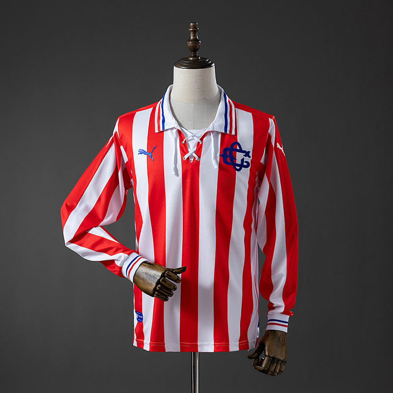 Chivas de Chivas de Guadalajara 110th Anniversary Edition Long-Sleeved Retro Jerse S-XXL