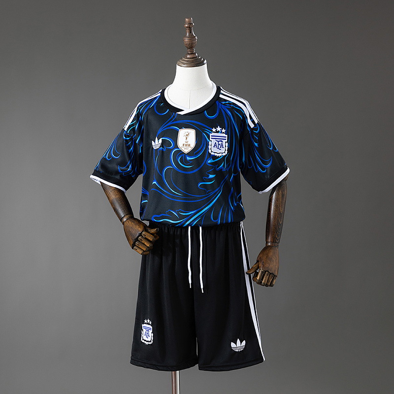 Argentina Argentina 2026 Away Kids Kit Jersey Size 16-28